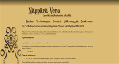 Desktop Screenshot of napparavera.fi